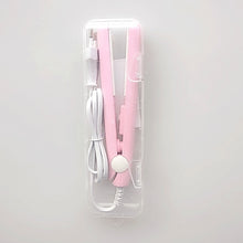 Load image into Gallery viewer, Curling Iron Mini Hair straightener Iron Ceramic Straightening Styling Tools Hair Curler Flat Iron Beard straightener