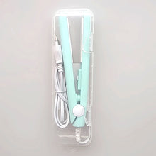 Load image into Gallery viewer, Curling Iron Mini Hair straightener Iron Ceramic Straightening Styling Tools Hair Curler Flat Iron Beard straightener