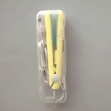 Load image into Gallery viewer, Curling Iron Mini Hair straightener Iron Ceramic Straightening Styling Tools Hair Curler Flat Iron Beard straightener
