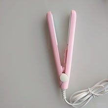 Load image into Gallery viewer, Curling Iron Mini Hair straightener Iron Ceramic Straightening Styling Tools Hair Curler Flat Iron Beard straightener