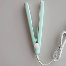 Load image into Gallery viewer, Curling Iron Mini Hair straightener Iron Ceramic Straightening Styling Tools Hair Curler Flat Iron Beard straightener