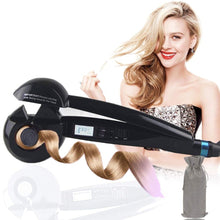 Load image into Gallery viewer, LCD Professional automatic Hair Curler Styling Tools Female curlers curling Wand Ceramic Heating Care Wave curl iron Anti-perm