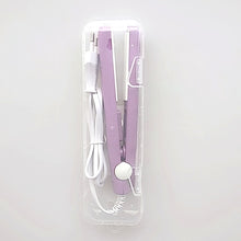 Load image into Gallery viewer, New Mini Hair Straightener Curling hair clipper Hair Crimper Curling Iron curly hair iron Hair Straightener Brush Flat Iron