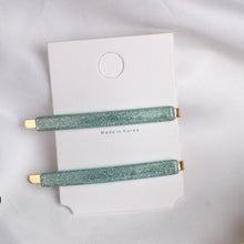 Load image into Gallery viewer, 2pcs/Set Fashion Women Metal Acetate Hair Pin Clip Leopard Hair Clip Geometric Hairpins Hairgrips Hair Accessories