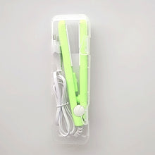 Load image into Gallery viewer, Curling Iron Mini Hair straightener Iron Ceramic Straightening  Styling Tools Hair Curler Flat Iron Beard straightener

