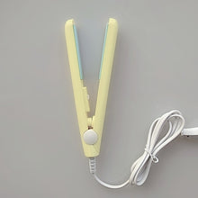 Load image into Gallery viewer, Curling Iron Mini Hair straightener Iron Ceramic Straightening  Styling Tools Hair Curler Flat Iron Beard straightener
