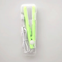 Load image into Gallery viewer, New Mini Hair Straightener Curling hair clipper Hair Crimper Curling Iron curly hair iron Hair Straightener Brush  Flat Iron
