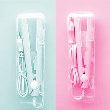 Load image into Gallery viewer, Curling Iron Mini Hair straightener Iron Ceramic Straightening  Styling Tools Hair Curler Flat Iron Beard straightener
