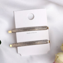 Load image into Gallery viewer, 2pcs/Set Fashion Women Metal Acetate Hair Pin Clip Leopard Hair Clip Geometric Hairpins Hairgrips Hair Accessories
