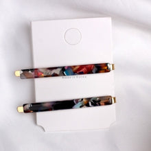 Load image into Gallery viewer, 2pcs/Set Fashion Women Metal Acetate Hair Pin Clip Leopard Hair Clip Geometric Hairpins Hairgrips Hair Accessories
